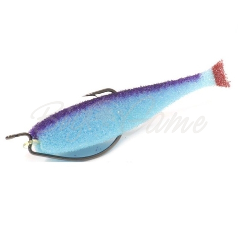 Поролоновая рыбка LEX Classic Fish 8 OF2 BLPB (синее тело / фиолетовая спина / красный хвост) фото 1