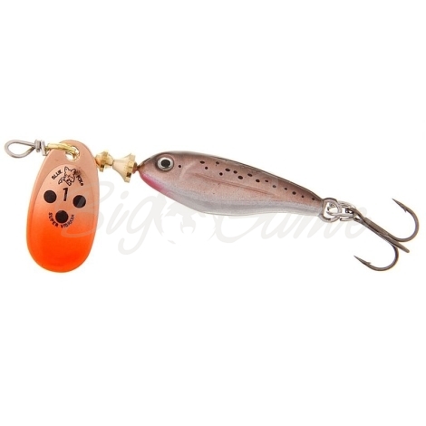 Блесна вращающаяся BLUE FOX Minnow Super Vibrax № 4 18 г код цв. C фото 1