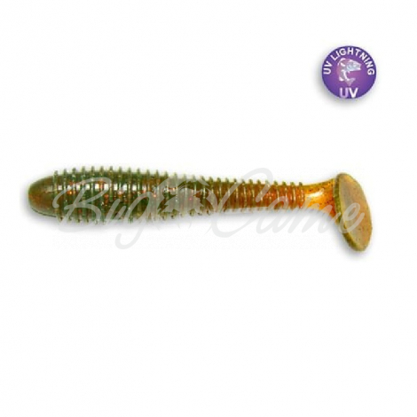 Виброхвост CRAZY FISH Vibro Fat 2,7" (5 шт.) зап. кальмар, код цв. 14 фото 1