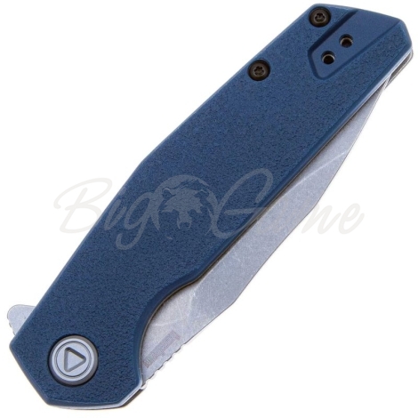 Нож складной полуавтоматический KERSHAW Lucid сталь 8Cr13MOV рукоять Нейлон, сталь цв. Синий фото 3