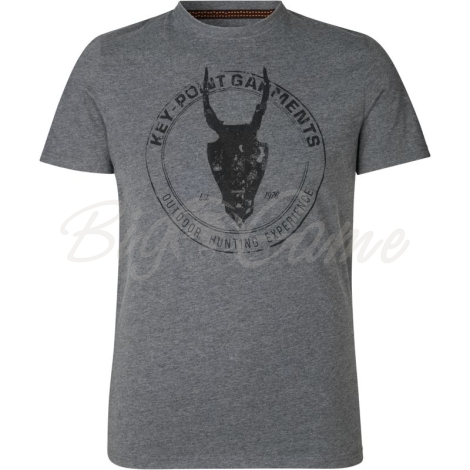 Футболка SEELAND Key-Point T-Shirt цвет Grey Melange фото 1
