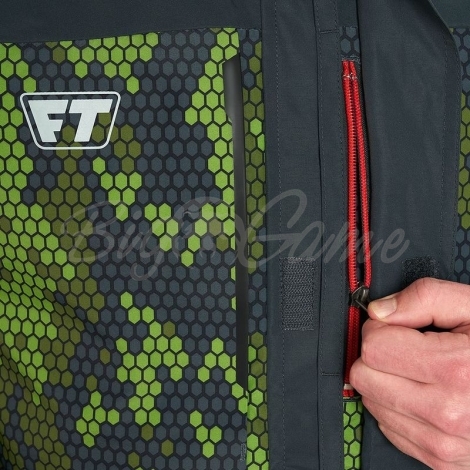 Куртка FINNTRAIL Shooter 6430 цвет Камуфляж / Зеленый фото 4