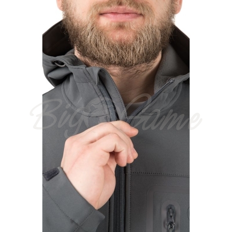 Куртка FHM Spire цвет серый фото 5