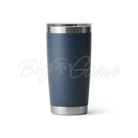 Термокружка YETI Rambler Tumbler w/Magslider 591 цвет Navy фото 2