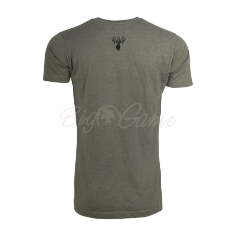 Футболка KING'S Horizontal Logo Tee цвет Heather Military Green фото 2