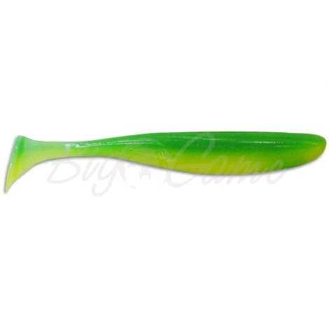 Виброхвост KEITECH Easy Shiner 6,5" (3 шт.) цв. EA #11 Lime Chartreuse Glow фото 1