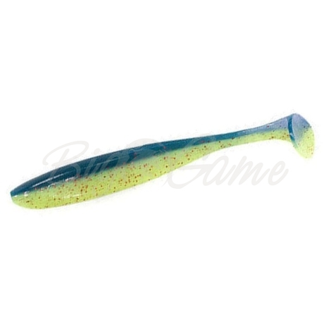 Виброхвост KEITECH Easy Shiner 3" (10 шт.) цв. EA#20 Violet Chart Red FLK фото 1
