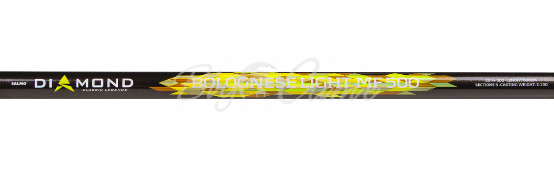 Удилище болонское SALMO Diamond Bolognese Light MF 5 м тест 3 - 15 г фото 3