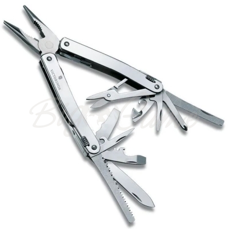 Мультитул VICTORINOX SwissTool Spirit X Plus Ratchet 105 мм 36 функций цв. Серебристый фото 4