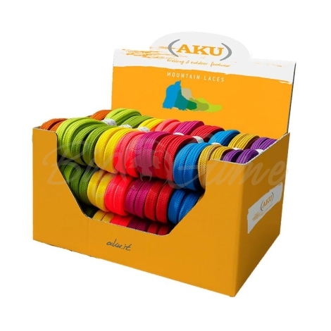 Шнурки AKU Flat Laces цвет mix фото 1 Шнурки AKU Flat Laces цвет mix фото 1