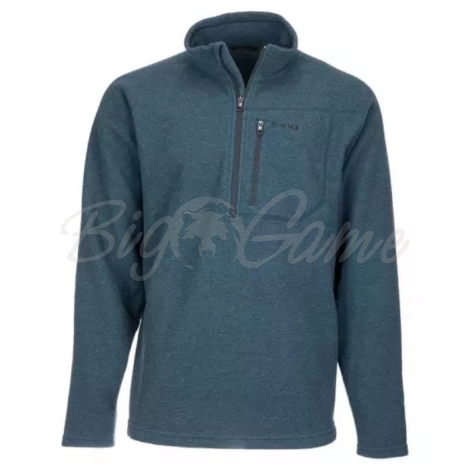 Пуловер SIMMS Rivershed Sweater Quarter Zip '20 цвет Dark Moon фото 1