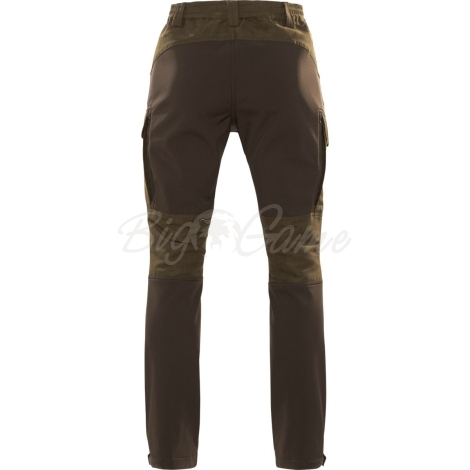 Брюки HARKILA Scandinavian Trousers цвет Willow green / Deep brown фото 2