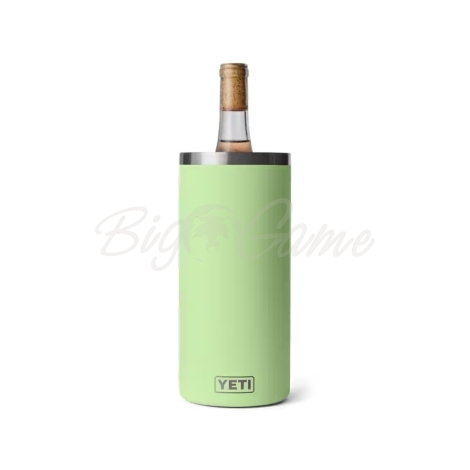 Термос YETI Rambler Wine Chiller для бутылки 750 мл цвет Key Lime фото 1