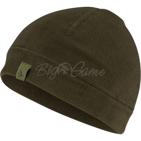 Шапка SEELAND Reversible Fleece Hat цвет Pine green / Hi-Vis orange фото 1