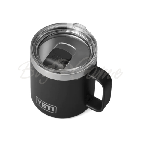 Термокружка YETI Rambler Mug 414 цвет Black фото 2