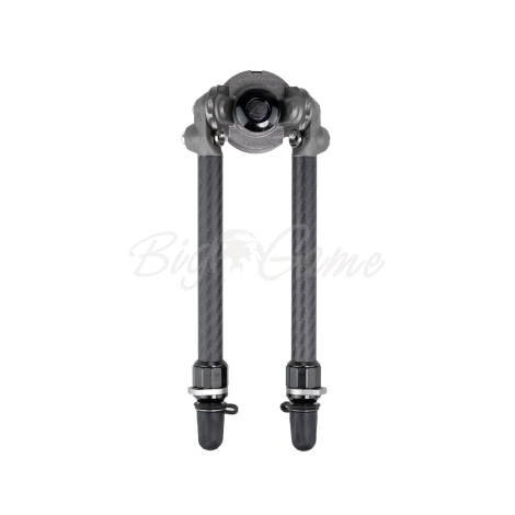 Сошка BACKLANZ Carbon Bipod Notched + Universal Mounting Bracket фото 5