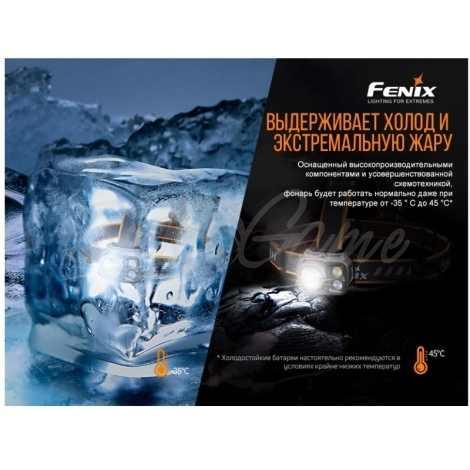 Фонарь налобный FENIX HP25R V2.0 цвет черный фото 13