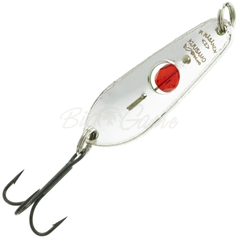 Блесна колеблющаяся KUUSAMO Rasanen 40/6 (бусинка) код цв. Gre/Fye/Blu-S фото 2