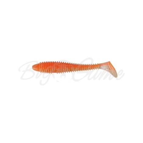 Виброхвост KEITECH Swing Impact FAT 4,3" (6 шт.) цв. EA#06 Orange Flash фото 1