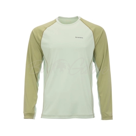 Термокофта SIMMS Solarflex LS Crewneck - Solid цвет Lt.Green / Sage Heather фото 1