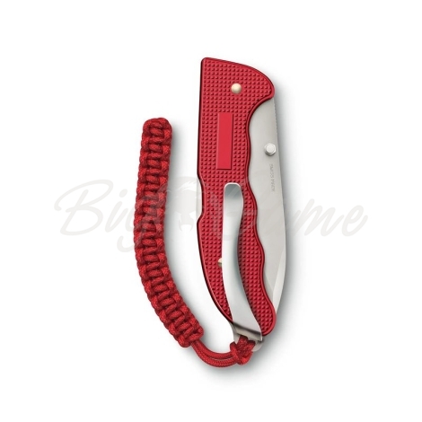 Нож складной полуавтоматический VICTORINOX  Evoke Alox сталь 1.4116 рукоять Алюминий цв. Красный фото 4