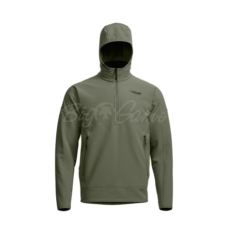 Толстовка SITKA Alpha Fleece Hoodie цвет Olive Green фото 1