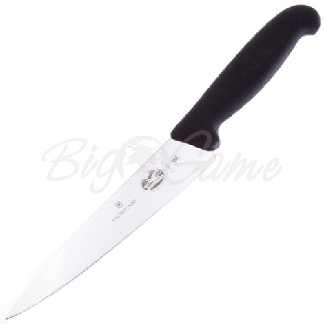 Нож с фиксированным клинком VICTORINOX 5.2003.15 нержавеющая сталь рукоять Полипропилен цв. Черный фото 1