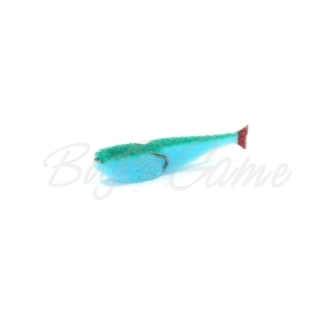 Поролоновая рыбка LEX Classic Fish CD 10 BLGB (синее тело / зеленая спина / красный хвост) фото 1