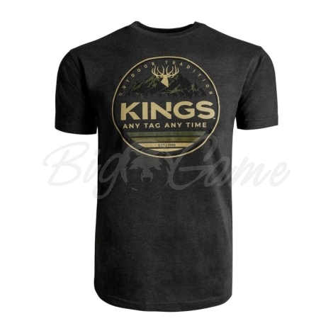 Футболка KING'S Alpine Tee цвет Heather Graphite фото 1 Футболка KING'S Alpine Tee цвет Heather Graphite фото 1