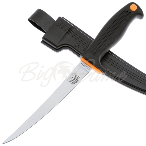 Нож с фиксированным клинком KERSHAW Calcutta 6 сталь 420 рукоять Пластик цв. Черный фото 2