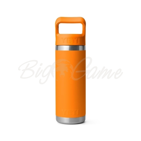 Термокружка YETI Rambler Straw Cap 532 цвет King Crab Orange фото 3