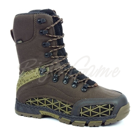 Ботинки охотничьи HARKILA Trapper Master GTX 9 цвет Dark brown / Dark olive фото 5