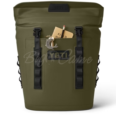 Рюкзак изотермический YETI Hopper Backpack M12 цвет Olive / Black фото 2