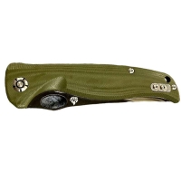 Нож QSP KNIFE Gavial складной цв. зеленый превью 6