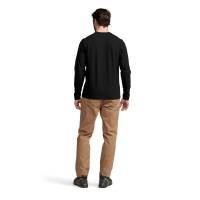 Лонгслив SITKA Foothills LS Henley цвет Black превью 6