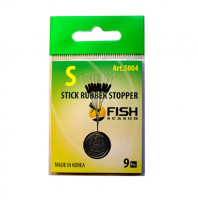 Стопор резиновый FISH SEASON 5004 Stick Rubber Stopper Цилиндр р. L (9 шт.)