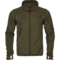 Толстовка HARKILA Deer Stalker Full Zip Fleece Hoodie цвет Willow green
