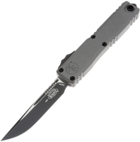 Нож складной автоматический MICROTECH Ultratech S/E ZBP Gen III сталь M390MK рукоять Алюминий 6061-T6 цв. Серый превью 4