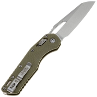 Нож складной полуавтоматический MICROTECH MSI Ram-Lok сталь M390MK рукоять Стеклотекстолит G10 цв. Зеленый превью 5
