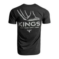 Футболка KING'S Whitetail Shed Tee цвет Heather Graphite превью 3