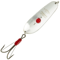 Блесна колеблющаяся KUUSAMO Rasanen 70/20 (бусинка, незацепляйка) код цв. BL/R/S-S превью 2