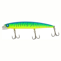 Воблер JACKALL Rada Minnow 114 цв. blue back tiger превью 1