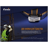 Фонарь налобный FENIX HP25R V2.0 цвет черный превью 4