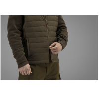Толстовка HARKILA Retrieve Insulated Cardigan цвет Dark Warm Olive превью 4