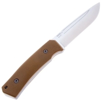 Нож с фиксированным клинком OWL KNIFE Barn сталь CPR рукоять стеклотекстолит G10 цв. Песчаный превью 5