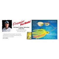 Спиннербейт STRIKE KING Premier Pro-Model (double willow) 14 г код цв. 209GS превью 1