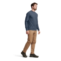 Лонгслив SITKA Foothills LS Crew цвет Starlight Blue превью 7