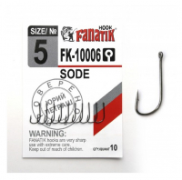 Крючок одинарный FANATIK FK-10006 Sode № 5 (10 шт.)
