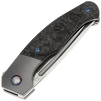 Нож складной полуавтоматический BOKER Collection 2025 сталь CPM MagnaCut рукоять Титан,Карбон цв. Черный превью 4