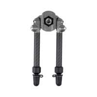 Сошка BACKLANZ Carbon Bipod LT wUniversal Mounting Bracket превью 8